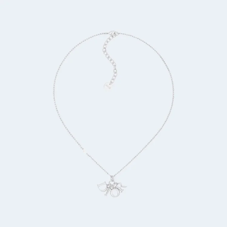 디올 에볼루션 실버 목걸이