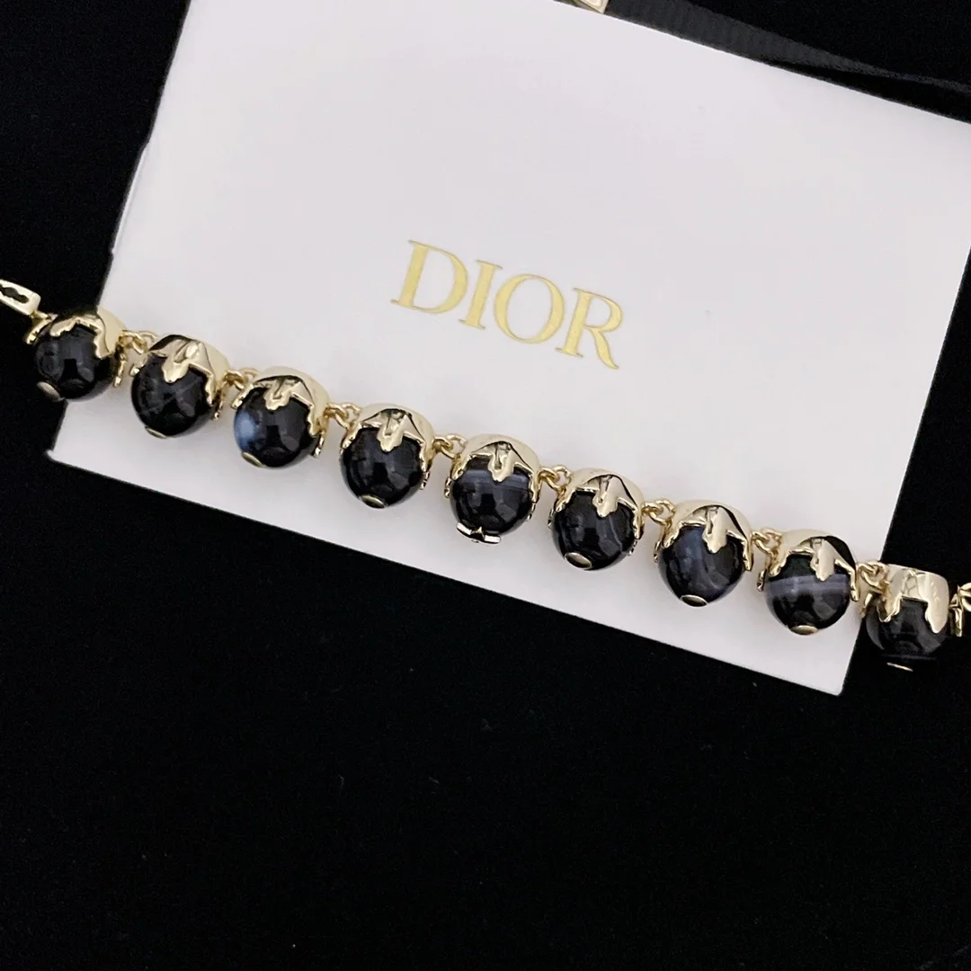 디올 D 르네상스 초커 목걸이