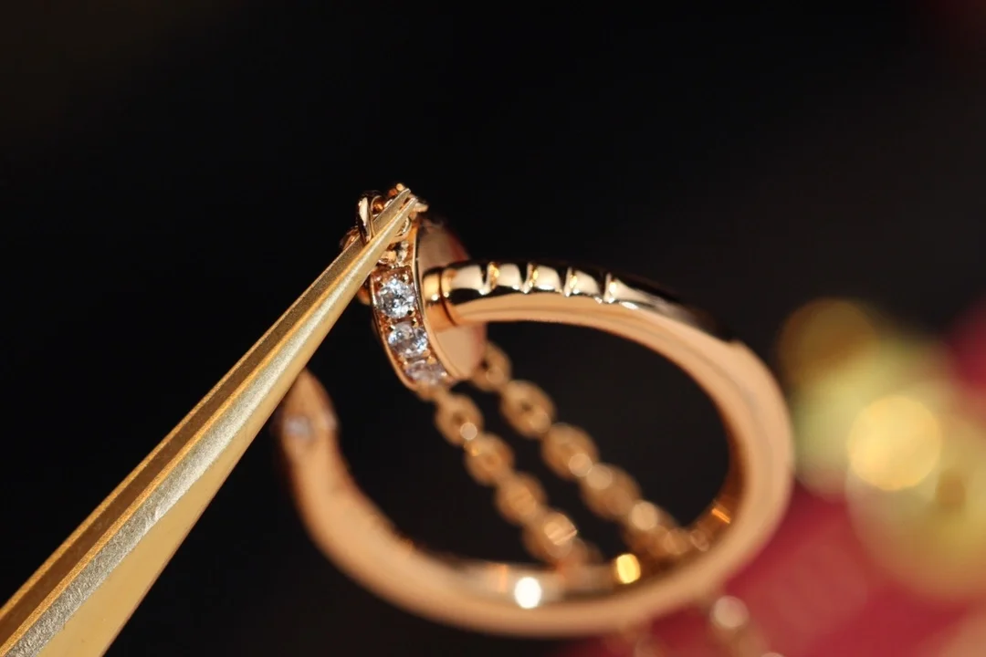 까르띠에 저스트 앵 끌루 핑크 골드 목걸이 B7224513