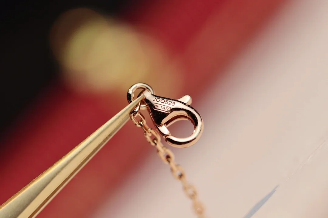 까르띠에 저스트 앵 끌루 핑크 골드 목걸이 B7224513