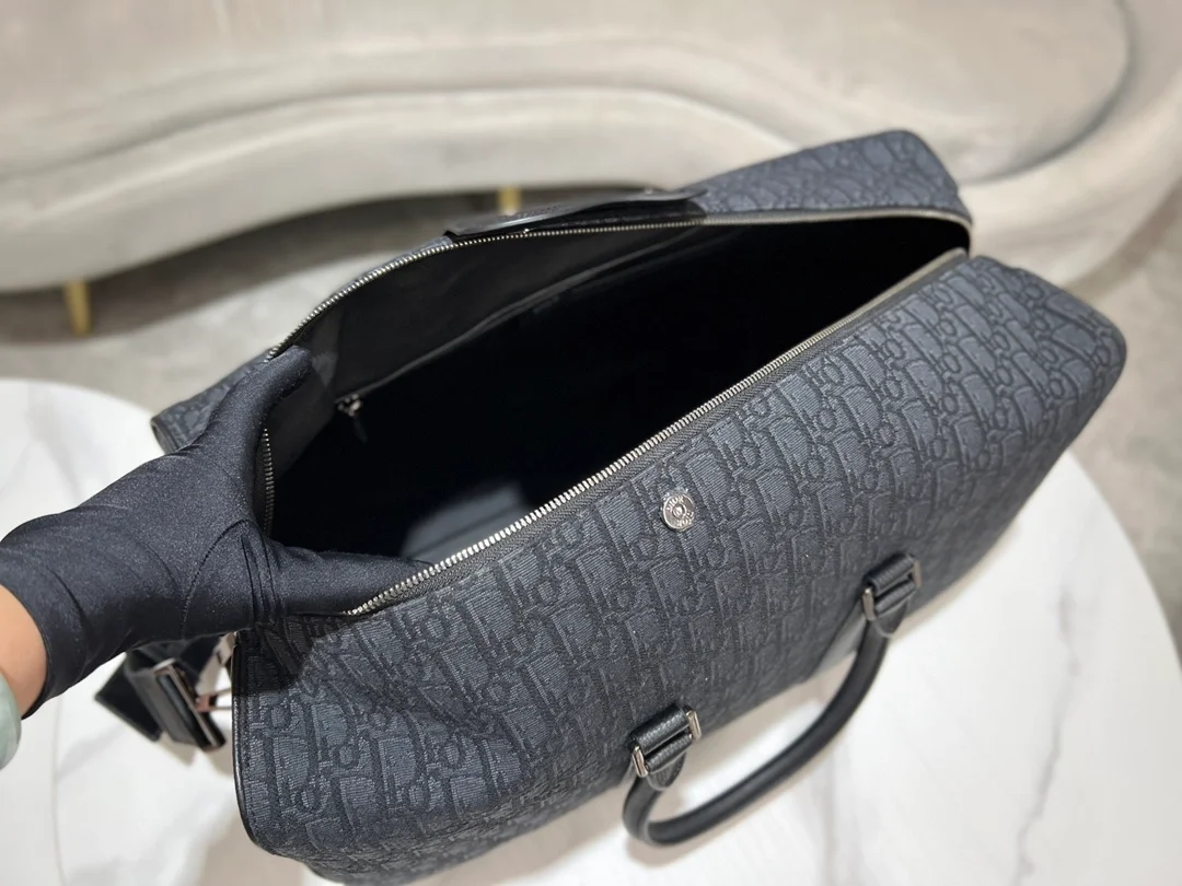 디올 오블리크 LINGOT 50 백 블랙