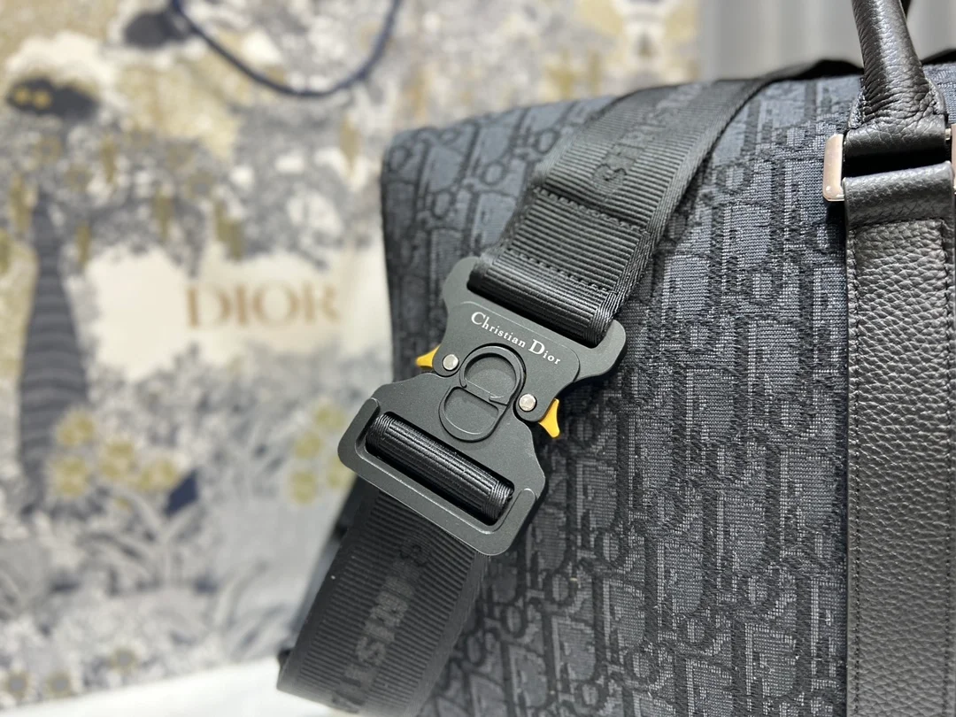 디올 오블리크 LINGOT 50 백 블랙