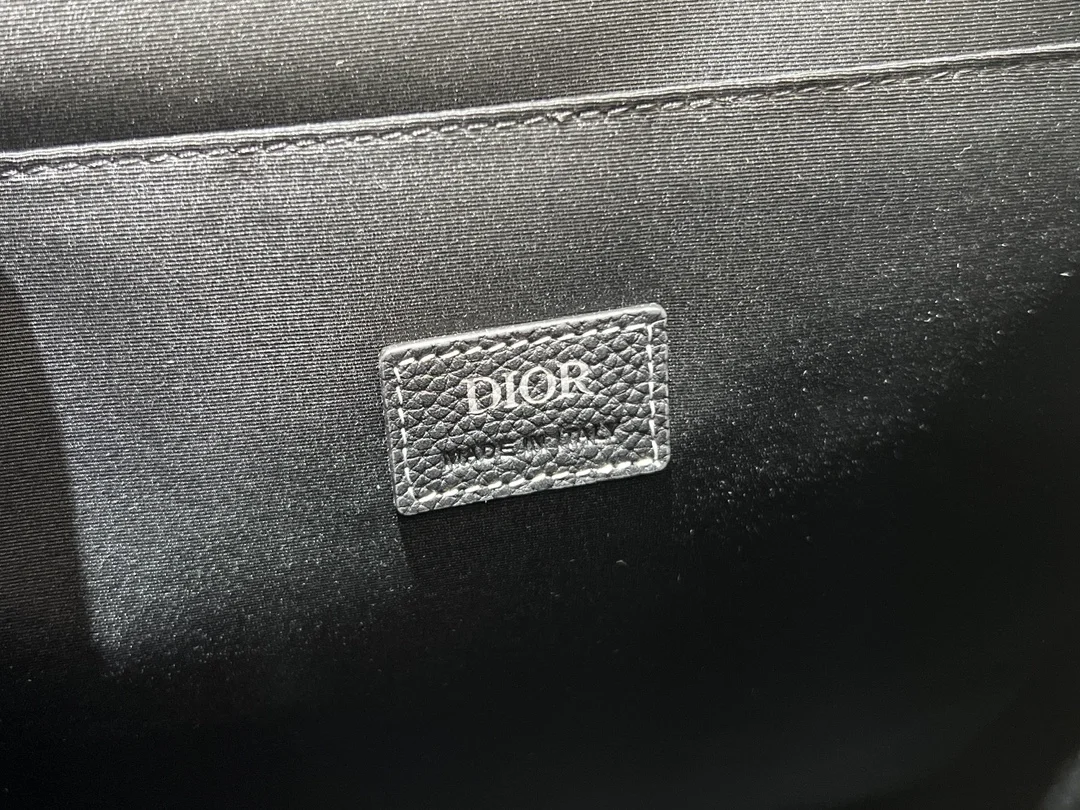 디올 saddle 블랙 백팩