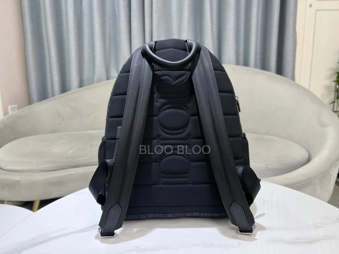 디올 오블리크 자카드 8 백팩 블랙