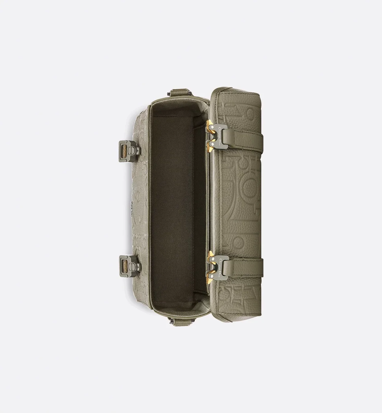 디올 힛 더 로드 그래비티 플랩 스트랩백 카키