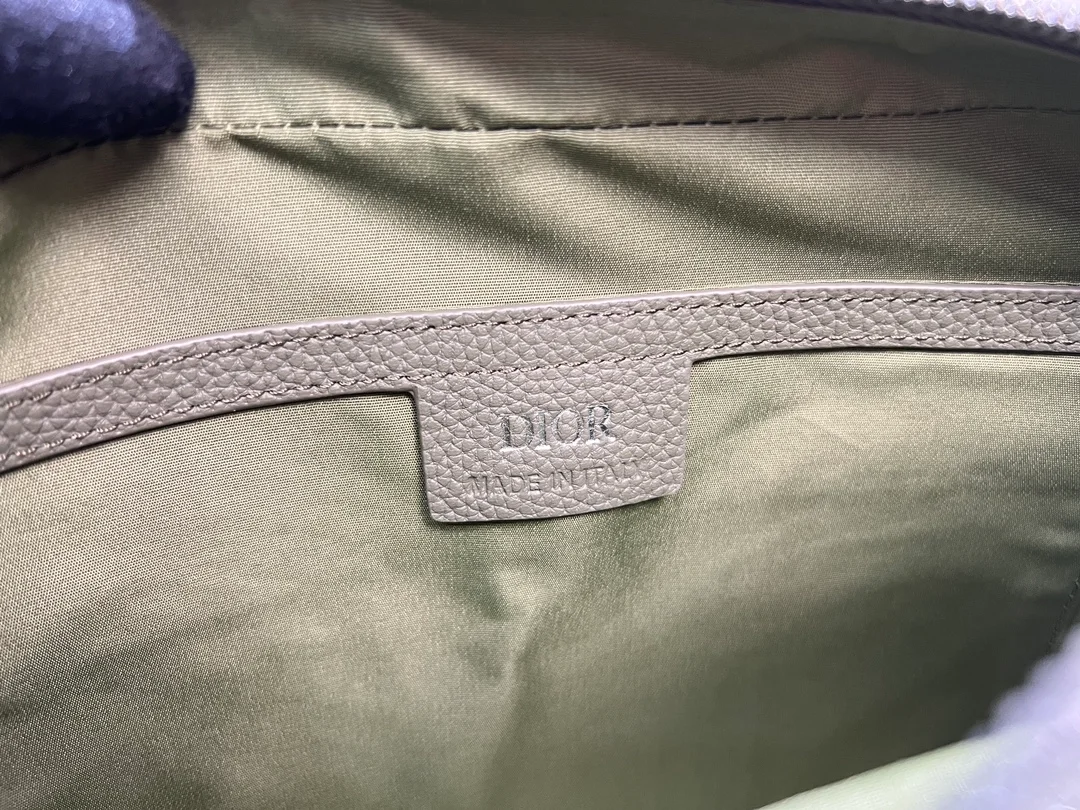 디올 라이더 2.0 집 메신저 백 카키