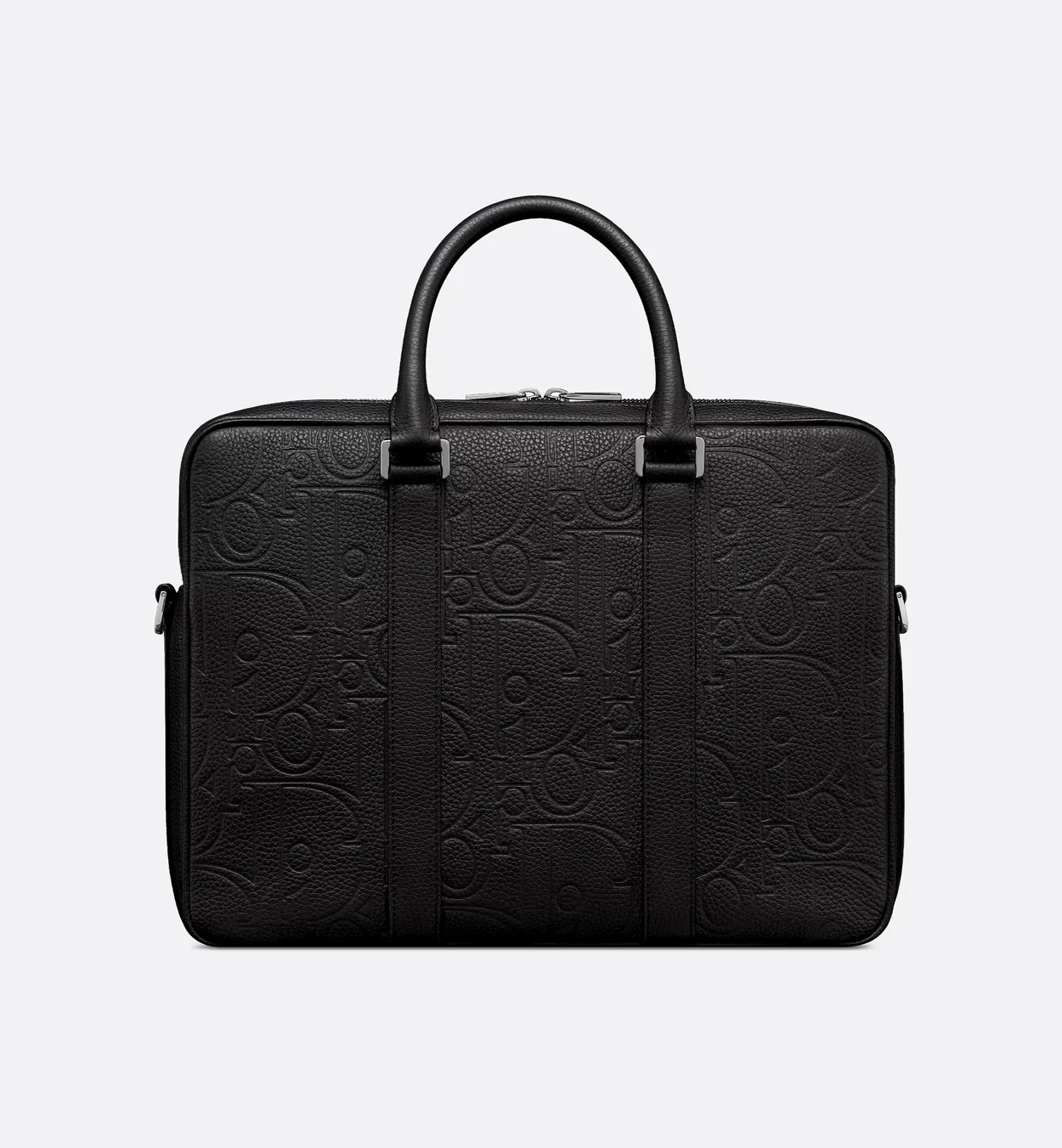 디올 지퍼 브리프케이스 블랙