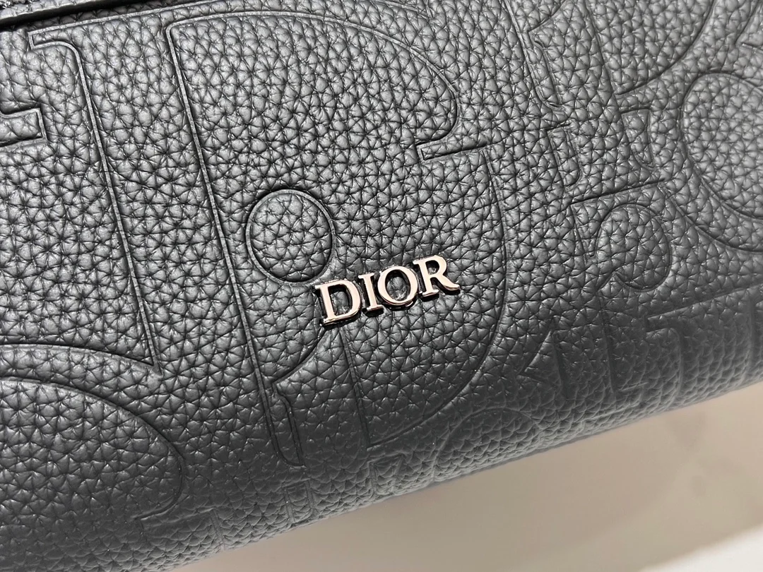 디올 라이더 2.0 지퍼 메신저백 블랙