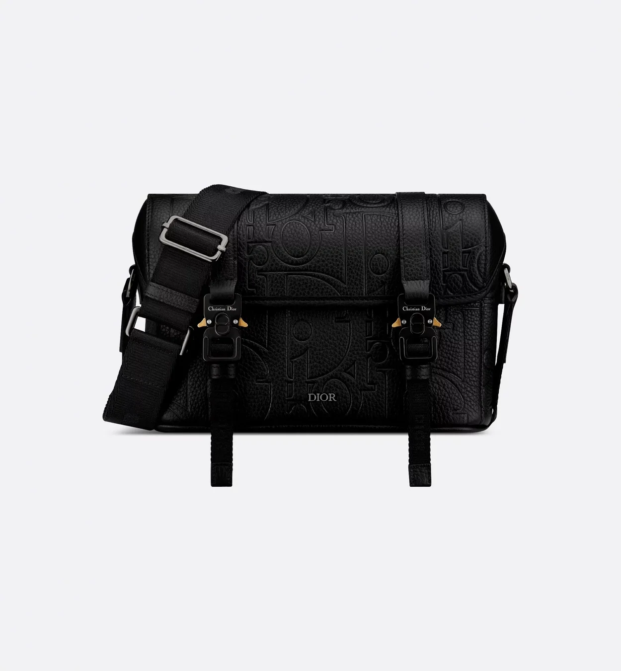 디올 Hit the Road 플랩 스트랩백 블랙