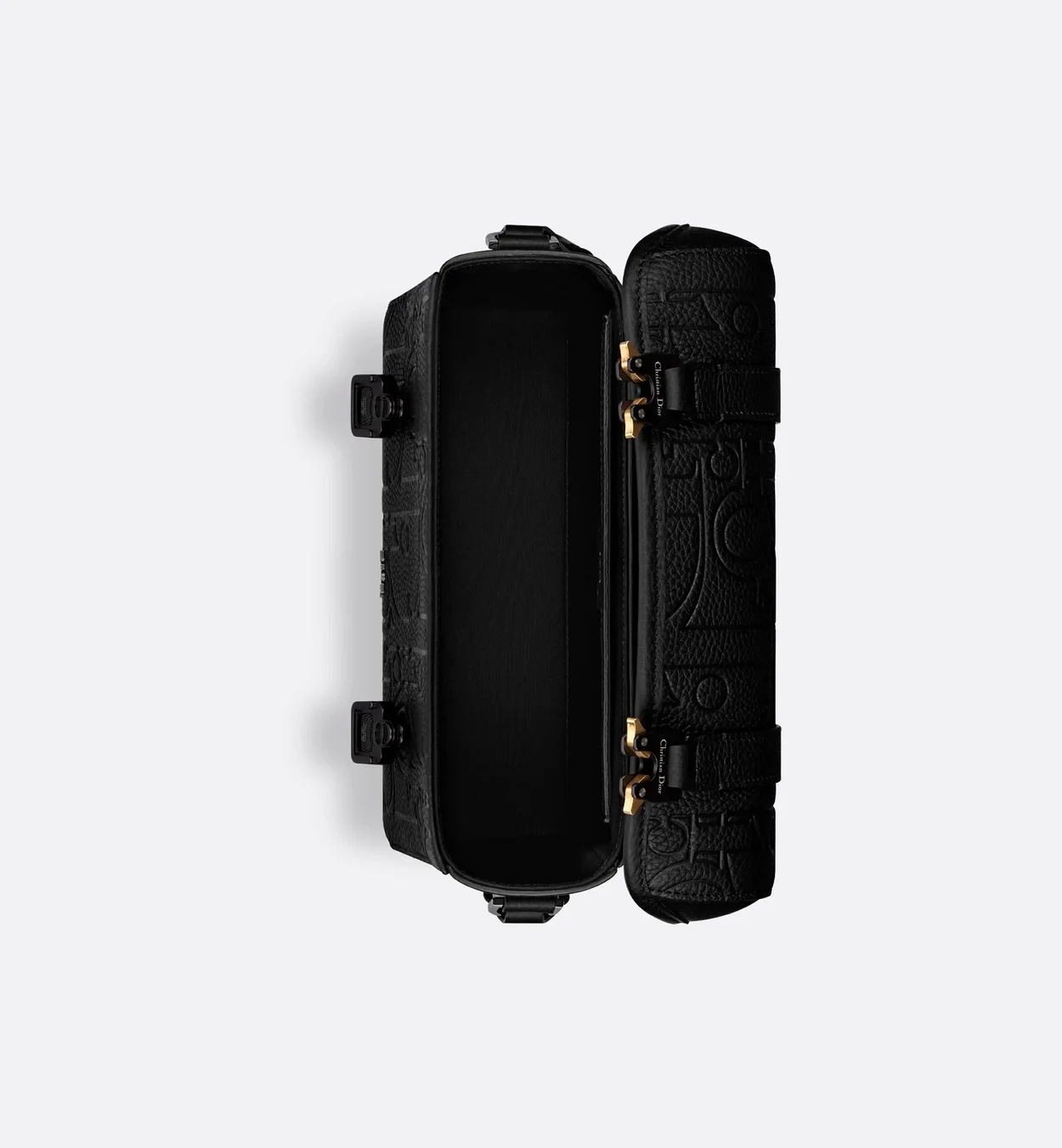 디올 Hit the Road 플랩 스트랩백 블랙