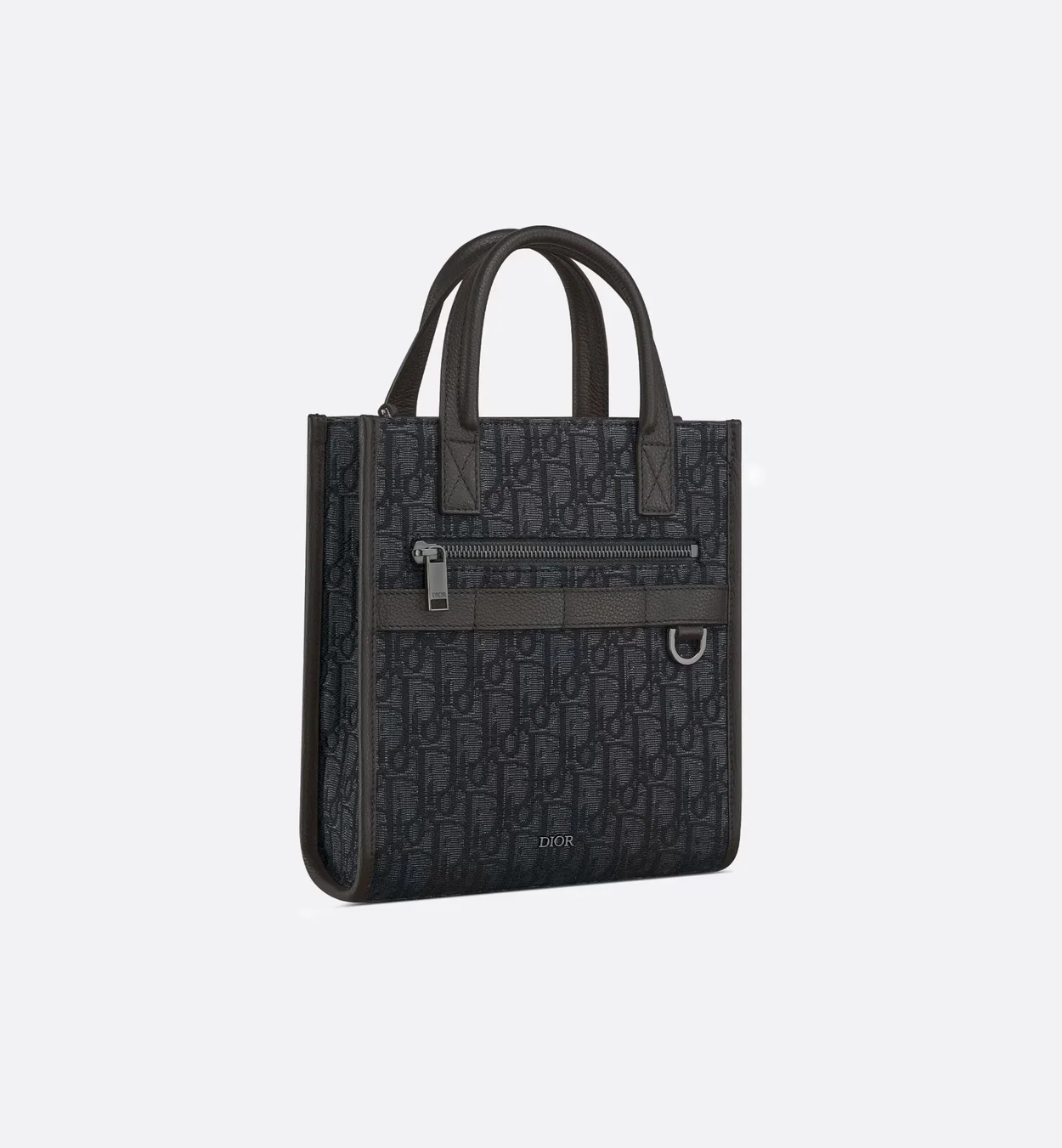 디올 사파리 노스 사우스 토트백 블랙