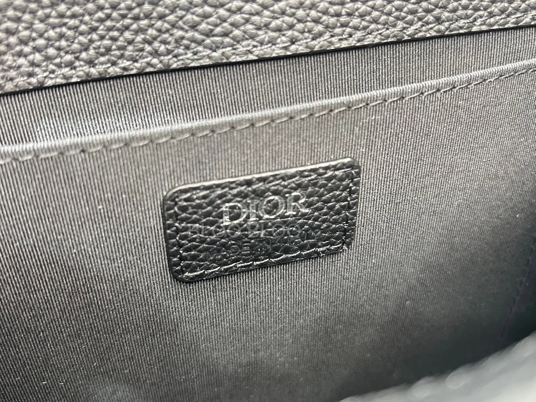 디올 사파리 노스 사우스 토트백 블랙