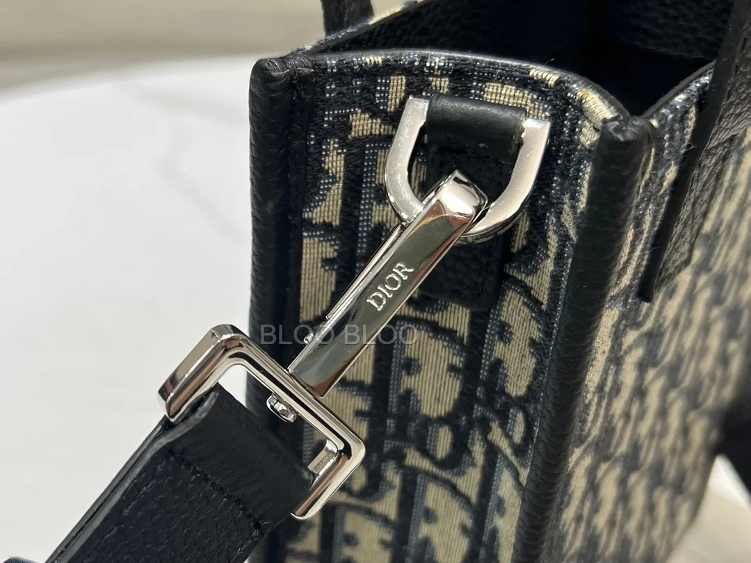 디올 사파리 노스-사우스 미니 토트백 베이지