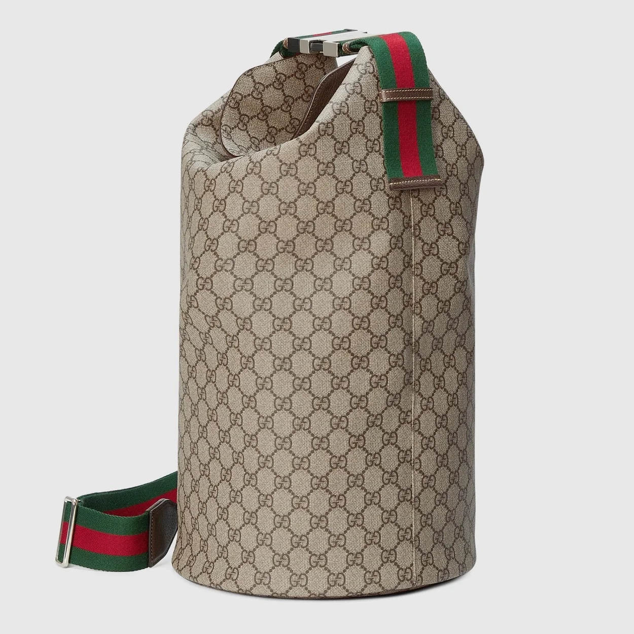 구찌 탑 핸들 GG 더플 백