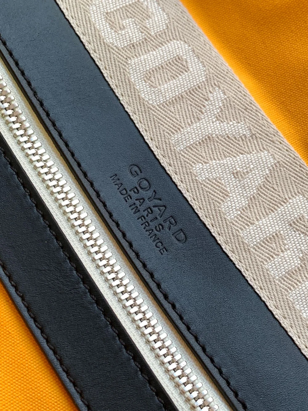 고야드 보잉 보스턴 55 백 블랙