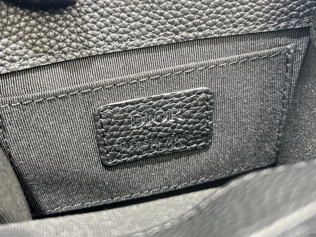 디올 사파리 노스 사우스 미니 토트백 블랙