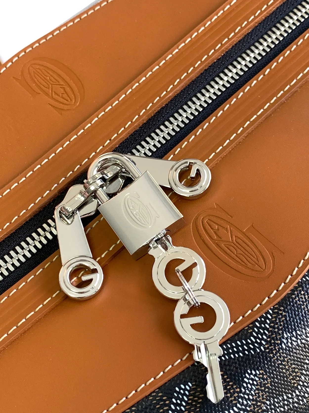 고야드 보잉 보스턴 55 백 탄