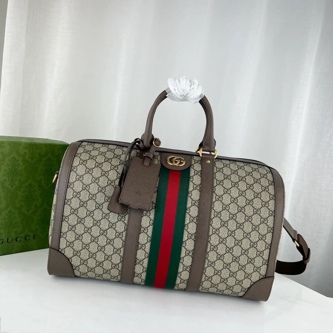 구찌 사보이 미디엄 더플백