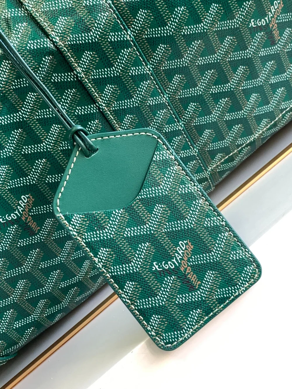 고야드 보잉 보스턴 55 백 그린