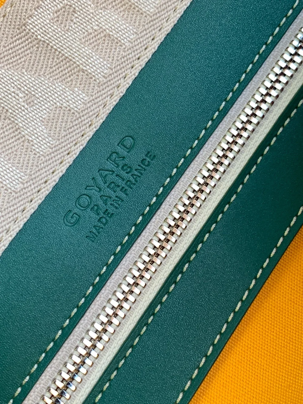 고야드 보잉 보스턴 55 백 그린