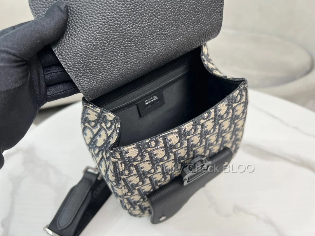 디올 GALLOP 미니 슬링백 베이지&블랙