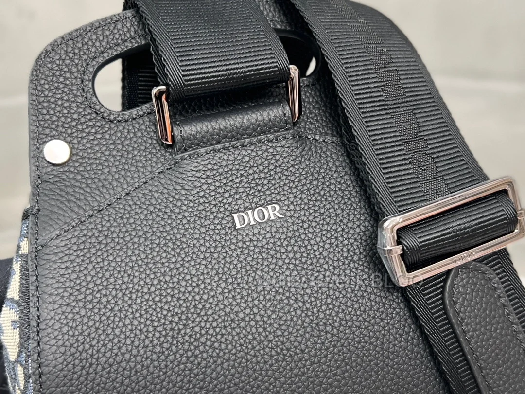 디올 GALLOP 미니 슬링백 베이지&블랙