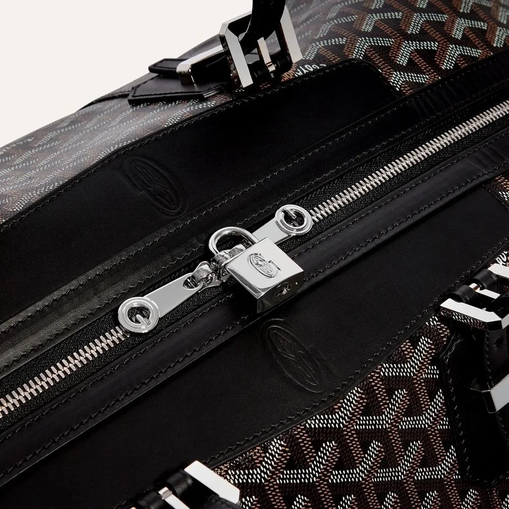 고야드 보잉 보스턴 45 백 블랙