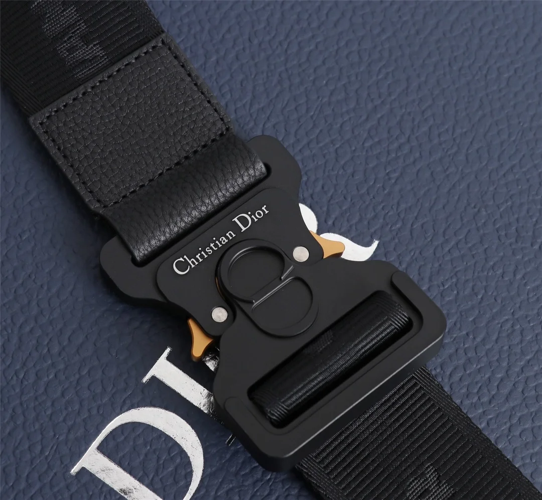 디올 그레인드 카프스킨 블랙 새들 백