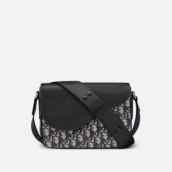 디올 새들 미니 메신저 백 베이지