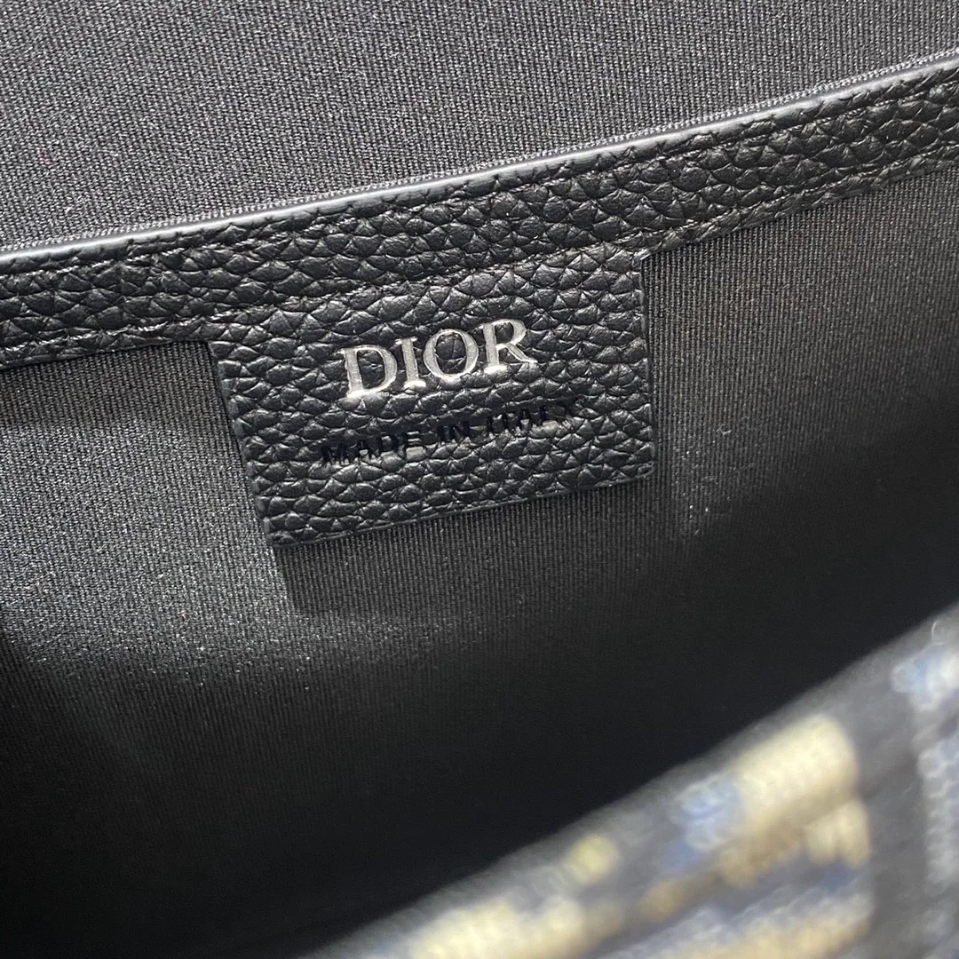 디올 새들 미니 메신저 백 베이지