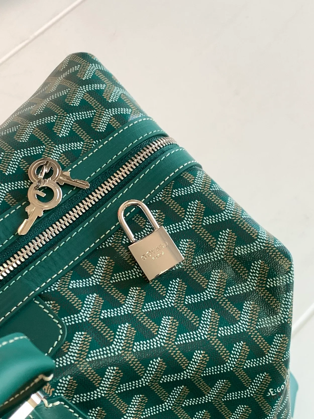 고야드 보잉 보스턴 45 백 그린