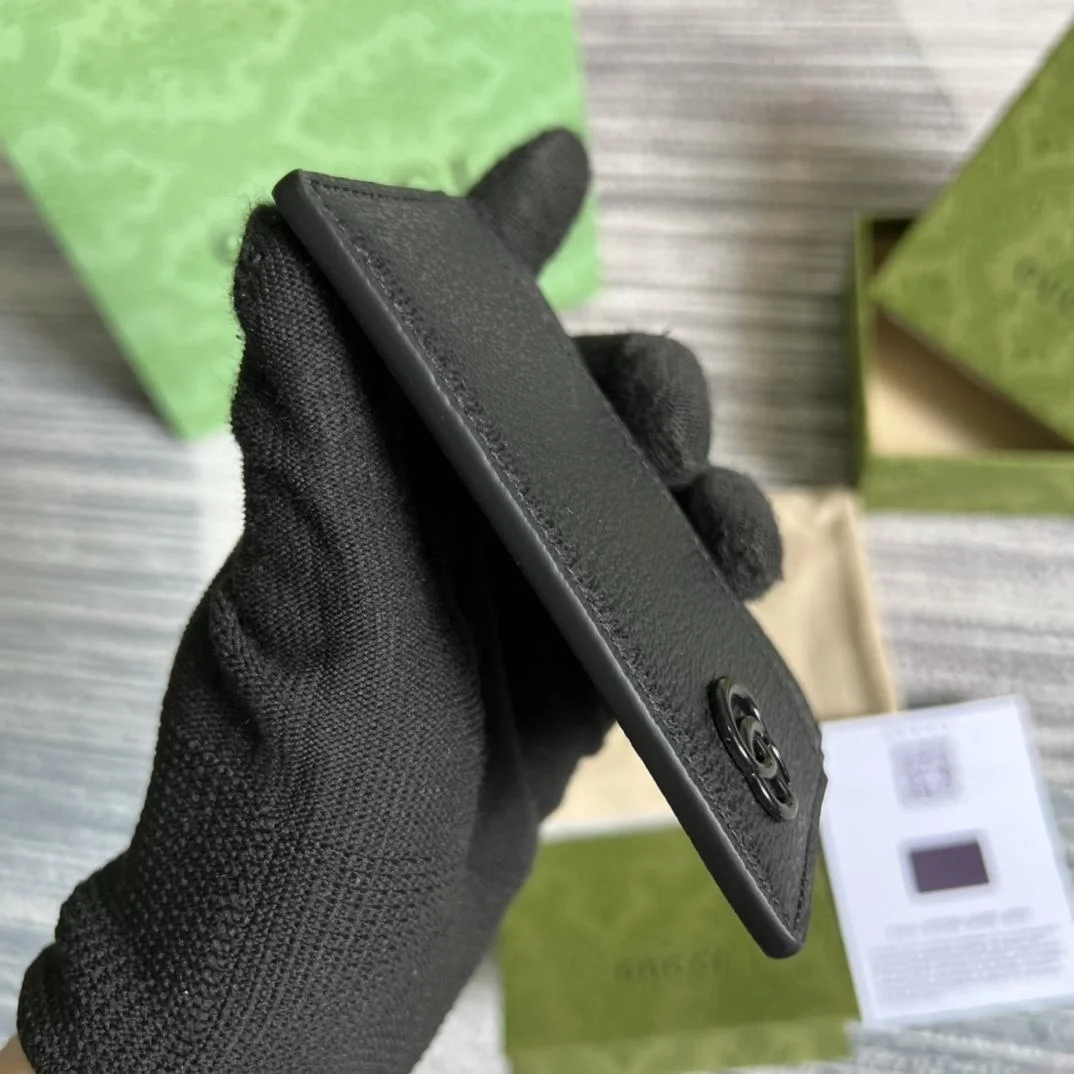 구찌 GG 마몬트 카드 지갑 블랙