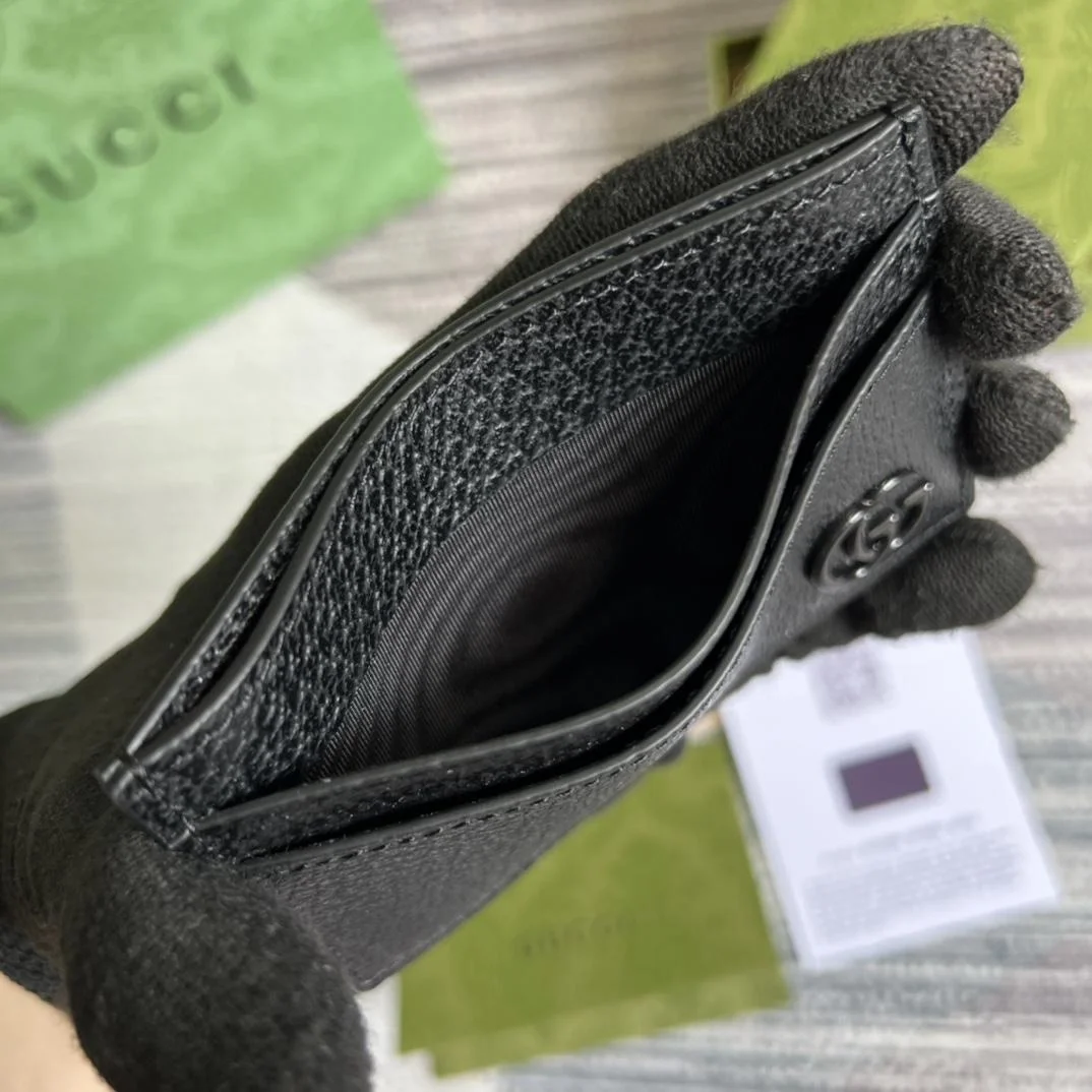 구찌 GG 마몬트 카드 지갑 블랙