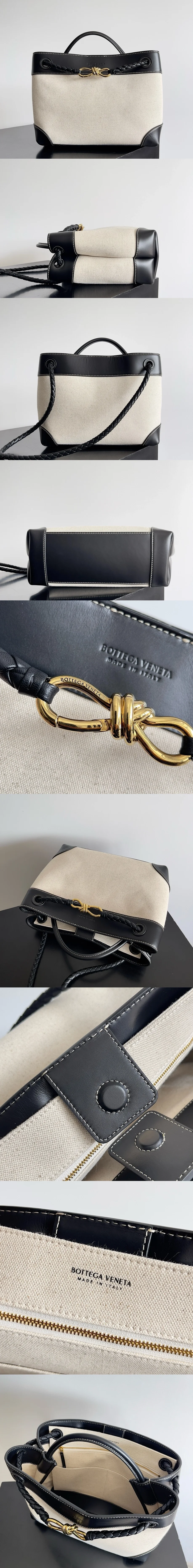 보테가베네타 미디움 안디아모 백 라이트우드 32