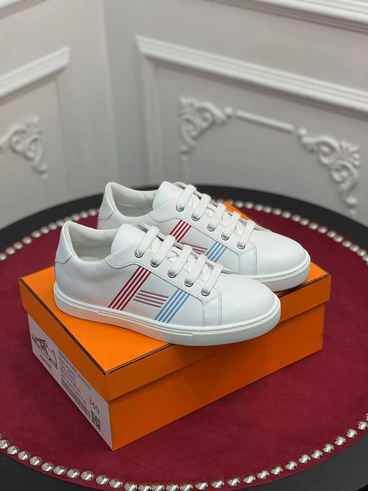 에르메스 아반티지 스니커즈 화이트