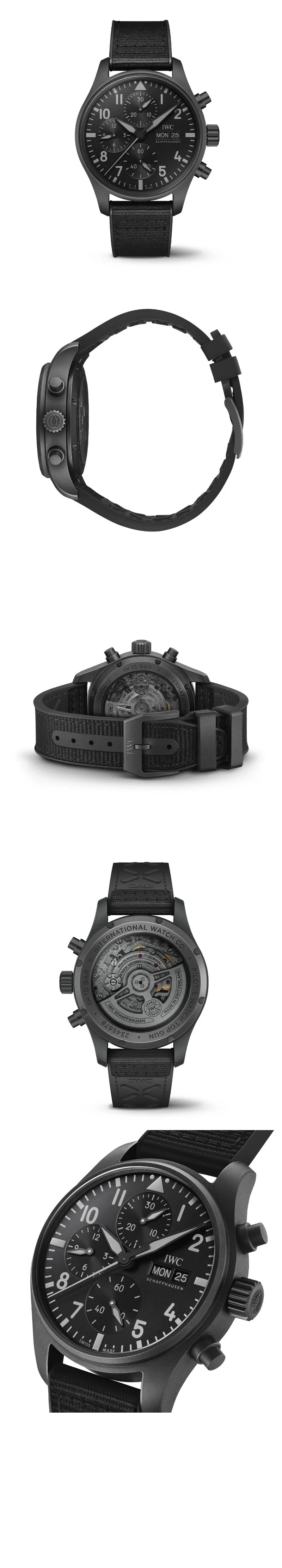 IWC 파일럿 워치 크로노그래프 41 탑 건 세라타늄