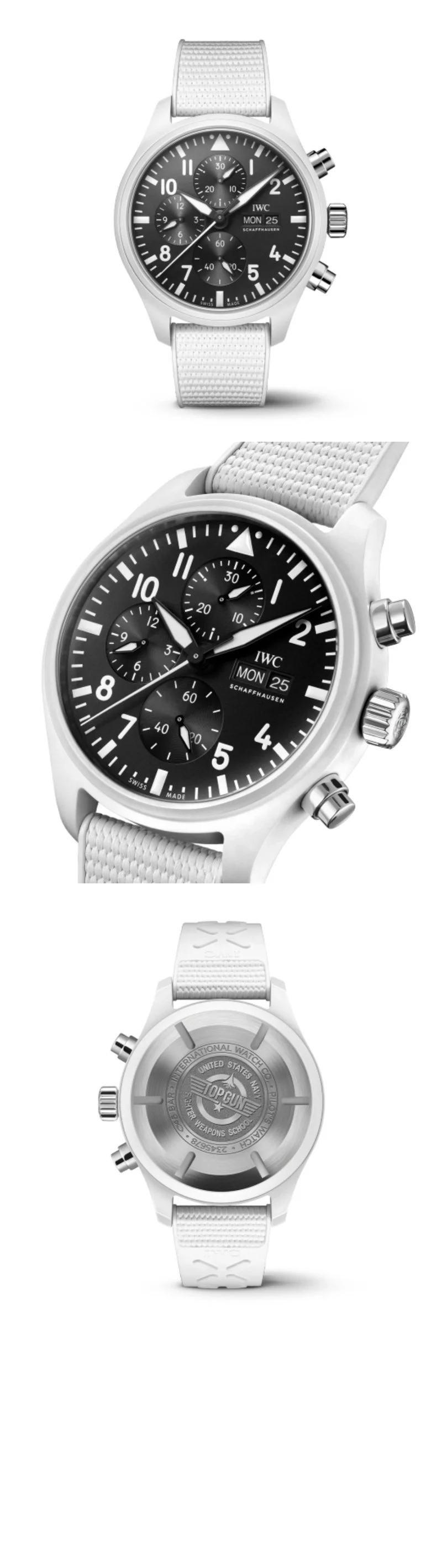 IWC 파일럿 워치 크로노그래프 탑건 레이크 타호 에디션