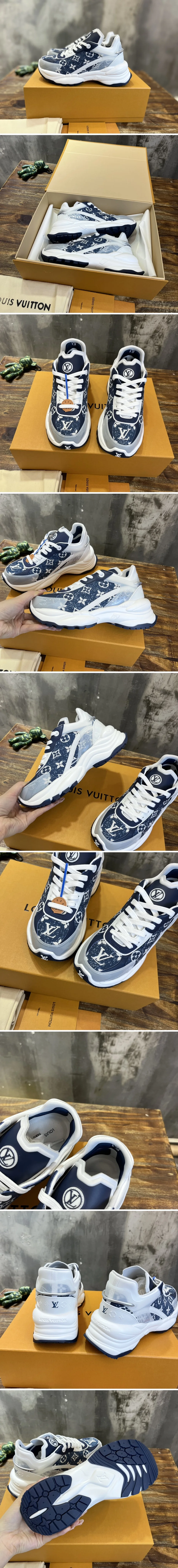 루이비통 런 55 스니커즈