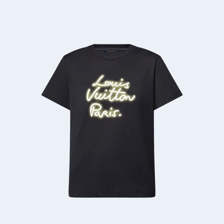루이비통 글로우 시그니처 티셔츠