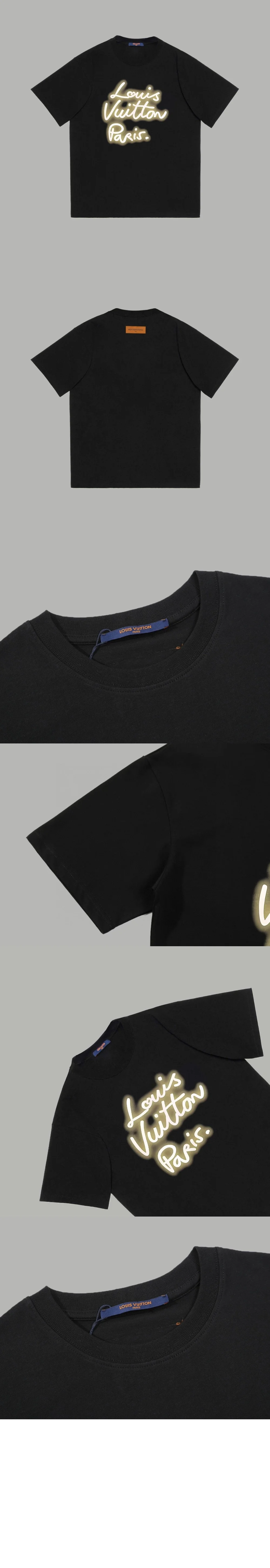 루이비통 글로우 시그니처 티셔츠
