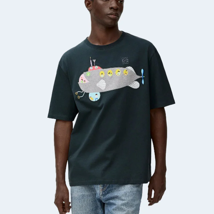 로에베 X 수나 후지타 서브마리너 반팔 티셔츠