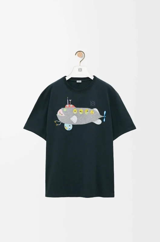 로에베 X 수나 후지타 서브마리너 반팔 티셔츠