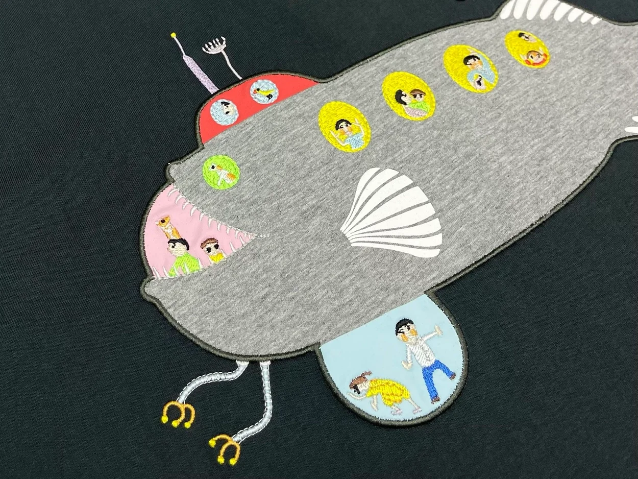 로에베 X 수나 후지타 서브마리너 반팔 티셔츠