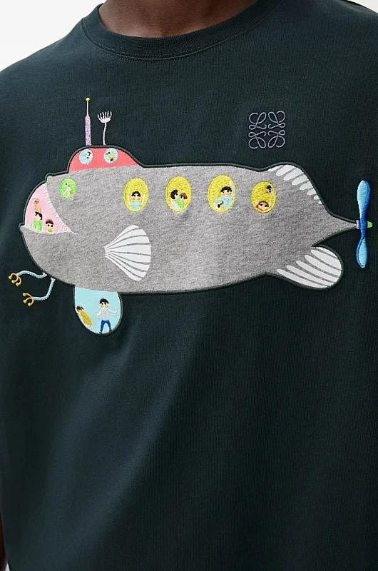 로에베 X 수나 후지타 서브마리너 반팔 티셔츠