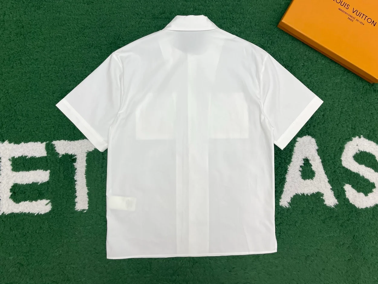 루이비통 시그니처 숏슬리브 코튼 셔츠