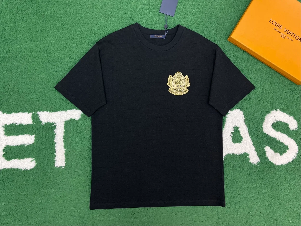 루이비통 도그와펜 다미에 반팔 티셔츠