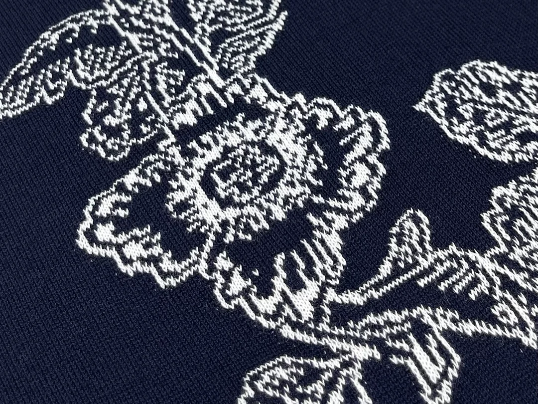 루이비통 그래픽 인타르시아 코튼 크루넥 티셔츠