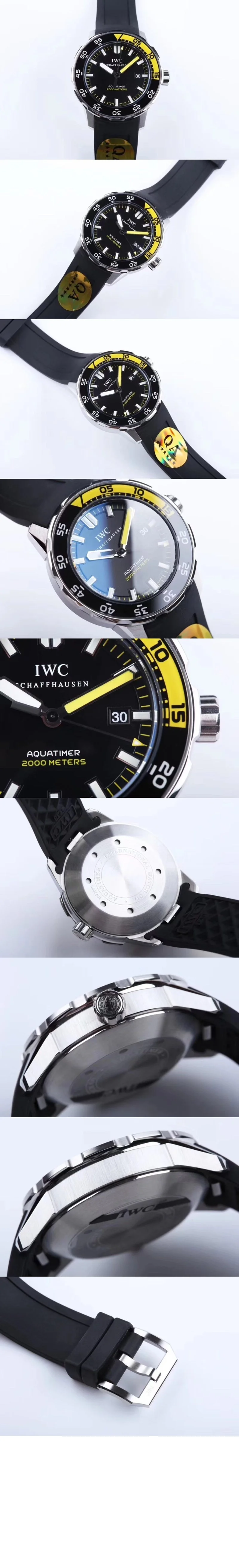 IWC 아쿠아타이머 티타늄 다이버 오토매틱 2000