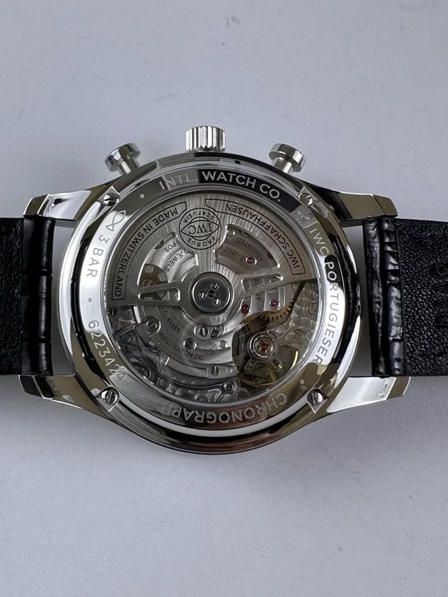 IWC 포르투기저 크로노그래프 그린 다이얼