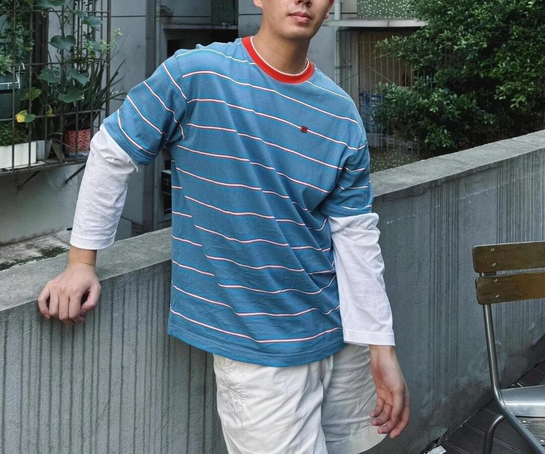 아크네 스튜디오 레이어드 티셔츠